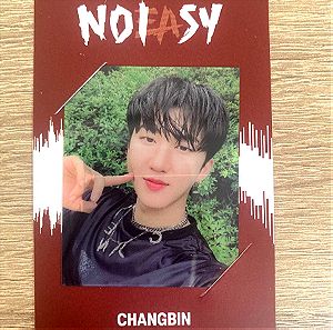 Stray kids noeasy jewel case Changbin POB photocard