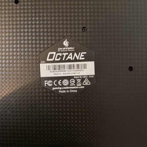 Cooler Master CM Storm Octane gaming keyboard