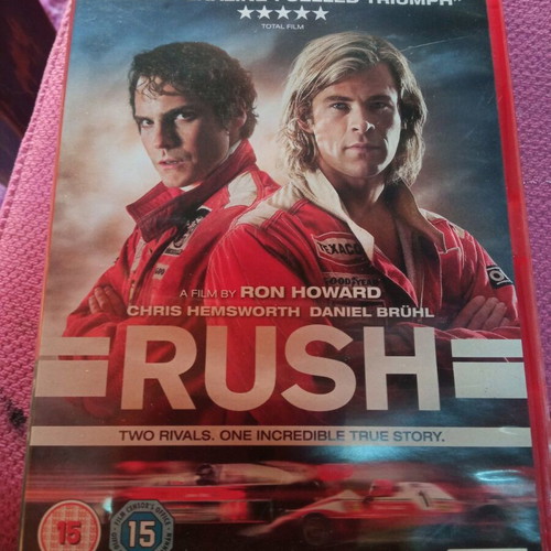 Rush DVD like new, action, subbed