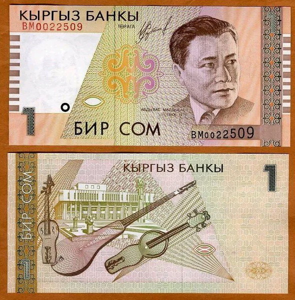 ΚΙΡΓΙΖΙΑ - 1 Com 1999 - UNC