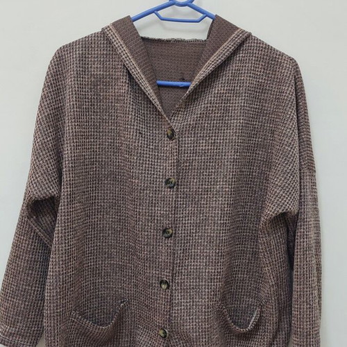 Stars women's cardigan like new, size M, black and pink