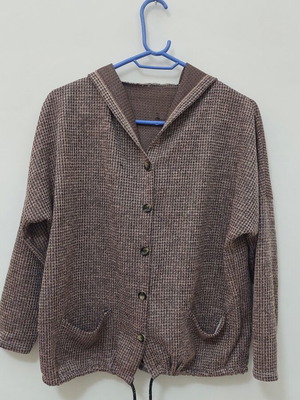 Stars women's cardigan like new, size M, black and pink
