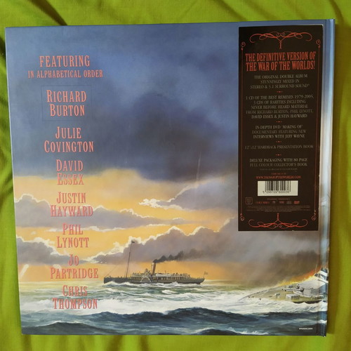 Jeff Wayne's War Of The Worlds Collector's Edition 2X SACD, 4XCD, 1XDVD used