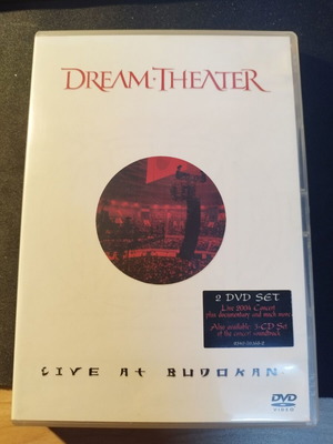 Dream Theater Live at Budokan DVD like new