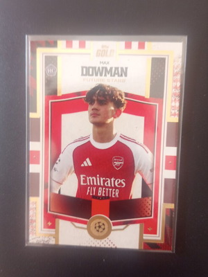 Topps Gold UCC Dowman Future Stars RC σαν καινούργιο