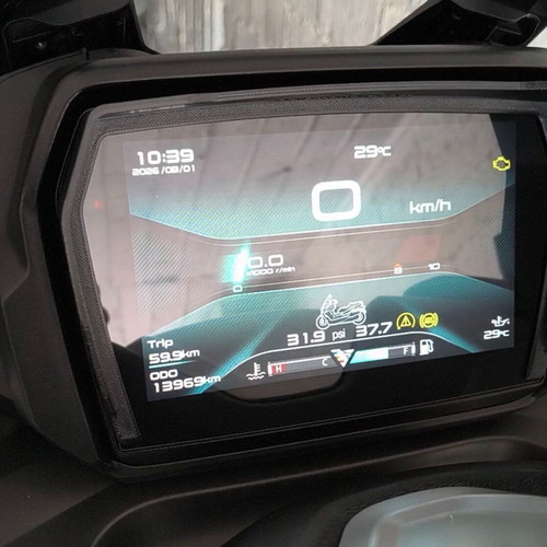 LCD Screen Sun Visor for Voge SR4 Max Smart / Max, 3D Printed