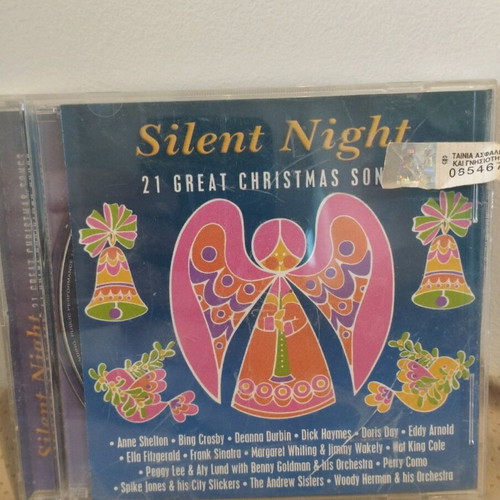 Silent Night 21 Great Christmas Songs CD like new, pop