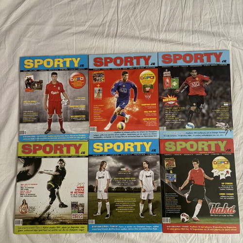 Sporty JR magazines 2006-2008 used