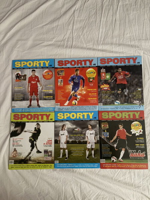Sporty JR magazines 2006-2008 used