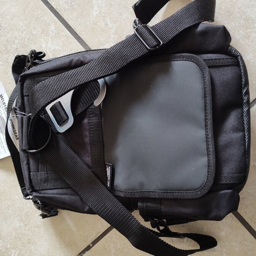 Melotough professional tool backpack new with tags, black and gray