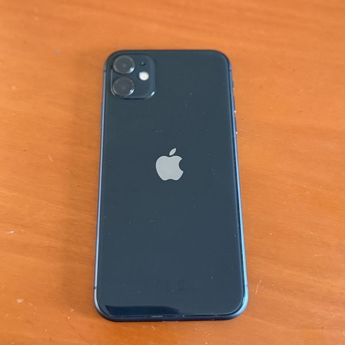 iPhone 11 black 64GB used with box and charger