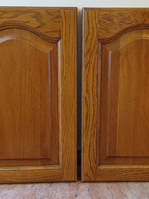 Solid wood doors, pack of 12, 60x40 cm, lacquered