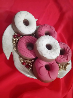 Chocolate glycerine soap like new