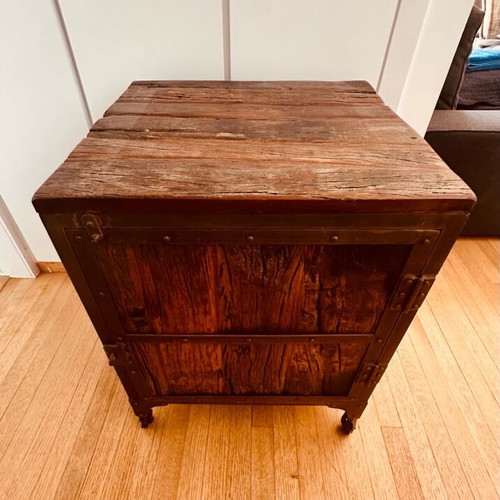period furniture made of solid wood antique / Vintage