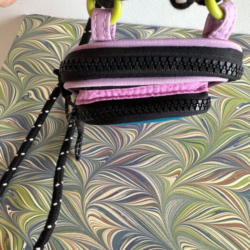 Zara phone bag with two zipped compartments used