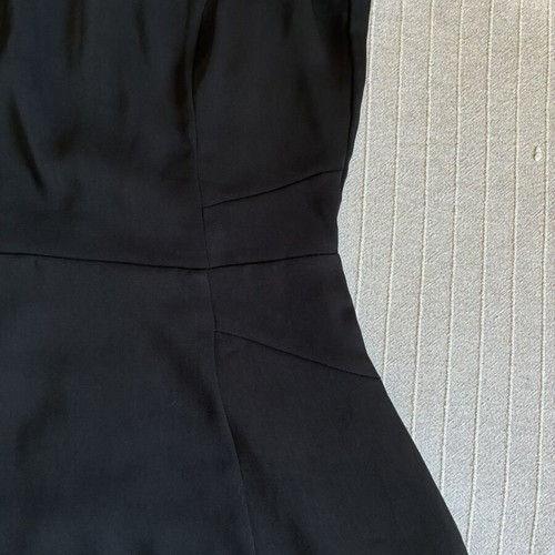 H&M Little Black Dress sleeveless fit and flare boat neck size S, like new