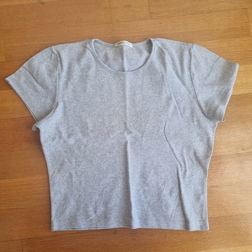 Minerva 100% cotton t-shirt like new, gray, size L