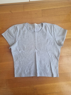 Minerva 100% cotton t-shirt like new, gray, size L