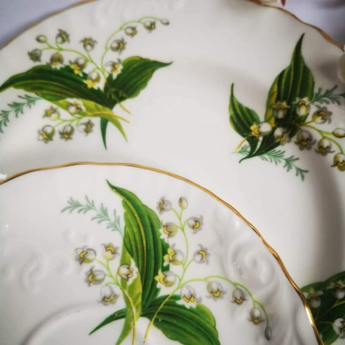 Hammersley coffee set like new, fine bone china from England