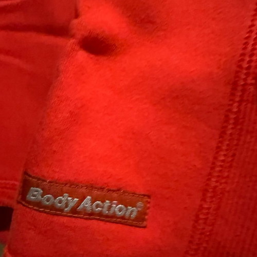 Body Action Vintage Sleeveless Sweatshirt red, used, bodybuilding style