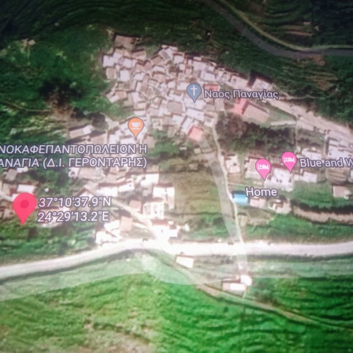 Land 60 m² buildable within settlement in Panagia Serifos with sea view