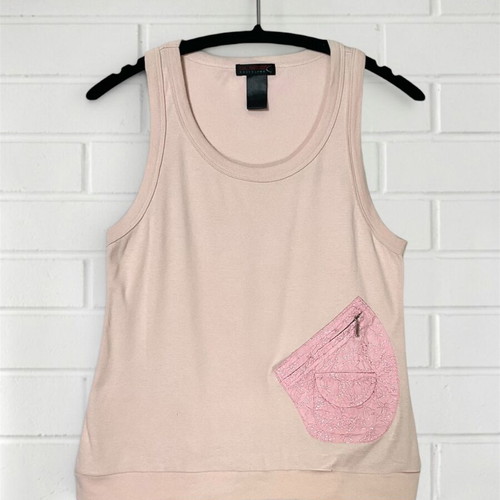Custo Barcelona tank top pink like new, size 2
