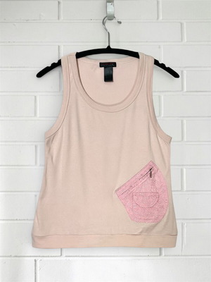 Custo Barcelona tank top pink like new, size 2