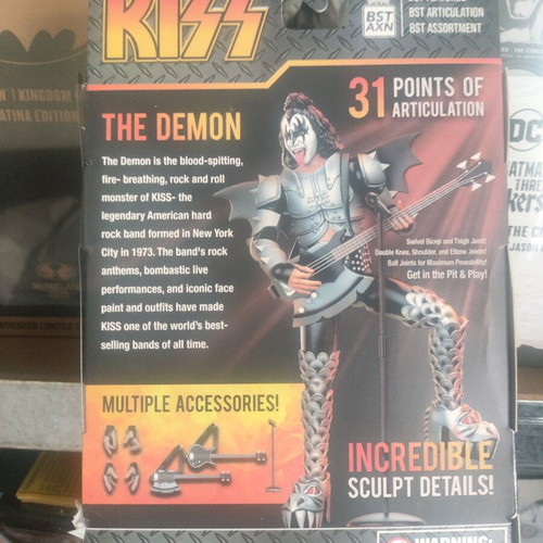 Bst Limited Gene Simmons Kiss new, sealed in packaging