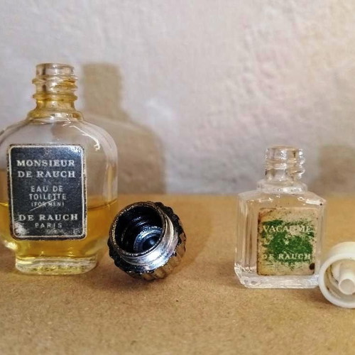 Vintage Vacarme and Monsieur by Rauch perfumes used