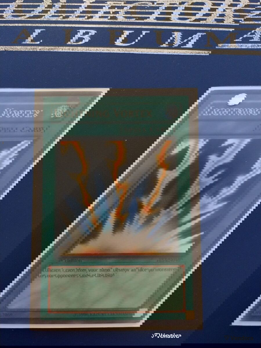 Lightning Vortex κάρτα Yu-Gi-Oh! σαν… - € 21,00 - Vendora.gr