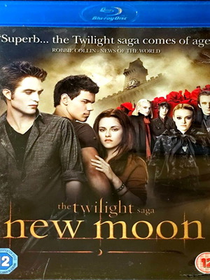 Blu-ray The Twilight Saga The New Moon μεταχειρισμένο, αγγλικοί υπότιτλοι