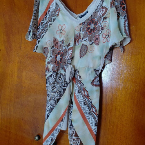 Boho top like new, multicolor, size S