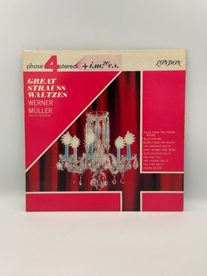 Werner Müller And His Orchestra Great Strauss Waltzes LP
