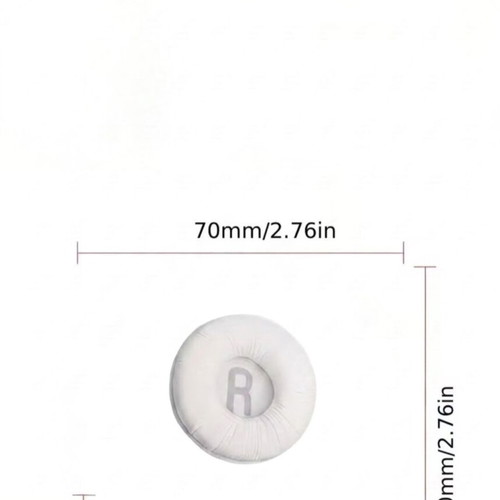 Headphone ear pads 70x70 mm, new