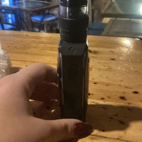 Greekvape electronic cigarette used