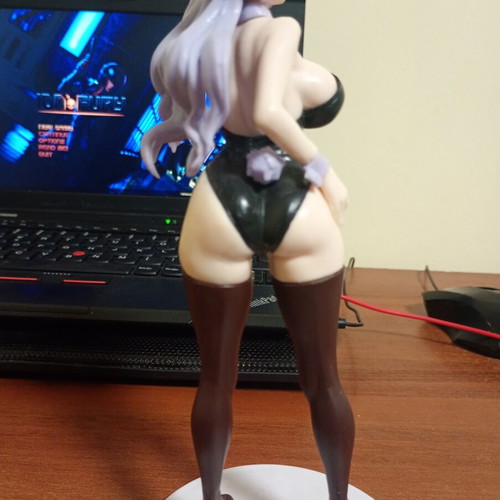Ecchi Anime Figures like new, Beatrice Bunny Girl and Asuna Bikini