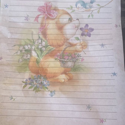 Vintage collection of 4 sheets used with minor wear