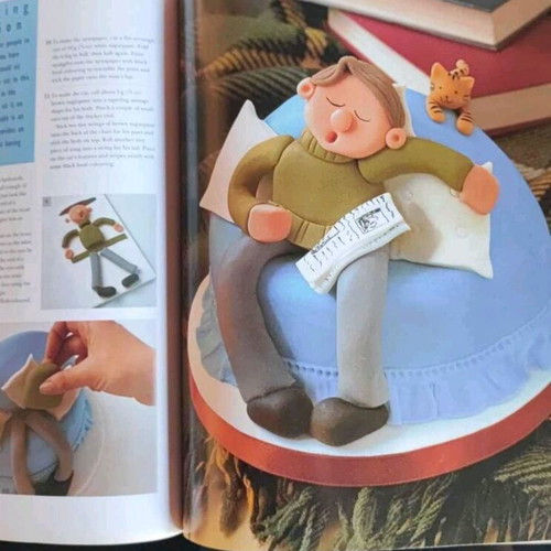 Carol Deacon's Party Cakes book like new with 45 cake designs