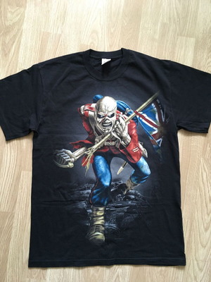 Iron Maiden Trooper The Final Frontier Tour тениска черна, като ново, размер M