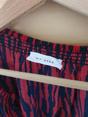 Blouse red size L like new