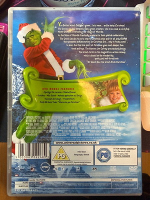 The Grinch DVD like new with Greek subtitles
