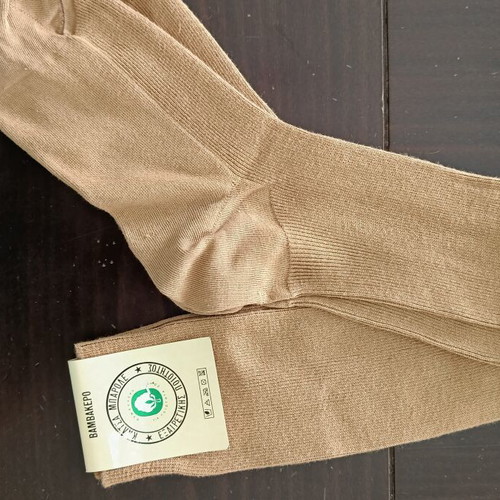 Barole Over-the-Knee Women's Socks new, cotton, beige, sizes 36-40