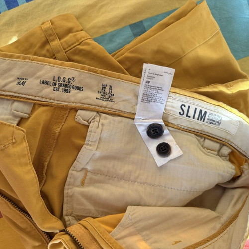 Men's pants lot with Gant, COS, H&M, sizes 30-32
