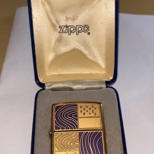 Zippo vintage embossed lighter