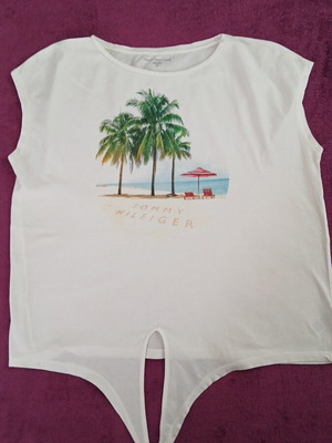 Tommy Hilfiger women's blouse used, white, sizes M and L