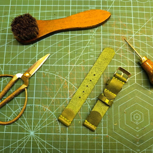 HANDMADE LEATHER WATCH STRAP