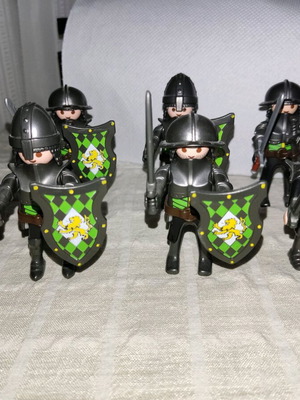 Playmobil Рицари на Зеления Лъв Custom като Нови