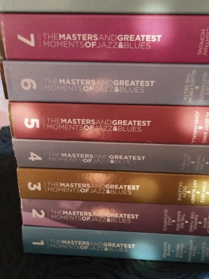 The Masters & Greatest Moments Of Jazz & Blues 8 σετ κουτιά σαν καινούργια