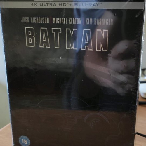 Batman Ultra HD Blu-Ray καινούργιο, συλλεκτική θήκη πρώτης ταινίας