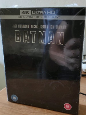 Batman Ultra HD Blu-Ray καινούργιο, συλλεκτική θήκη πρώτης ταινίας